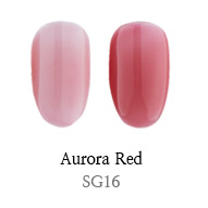 GENTLE PINK - Gel Polish Aurora Red 0.30 oz - #SG16