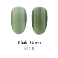 GENTLE PINK - Gel Polish Khaki Green 0.30 oz - #SG18