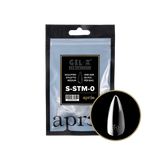 apres - Gel-X 2.0 Refill Bags - Sculpted Stiletto Medium Size 0 (50 pcs)