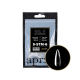 apres - Gel-X 2.0 Refill Bags - Sculpted Stiletto Medium Size 6 (50 pcs)