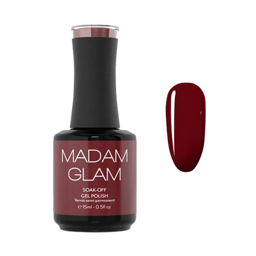 Madam Glam - Gel Polish - Deep Burgundy
