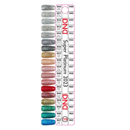 DND - Gel Swatch - Single #15 (Super Platinum)