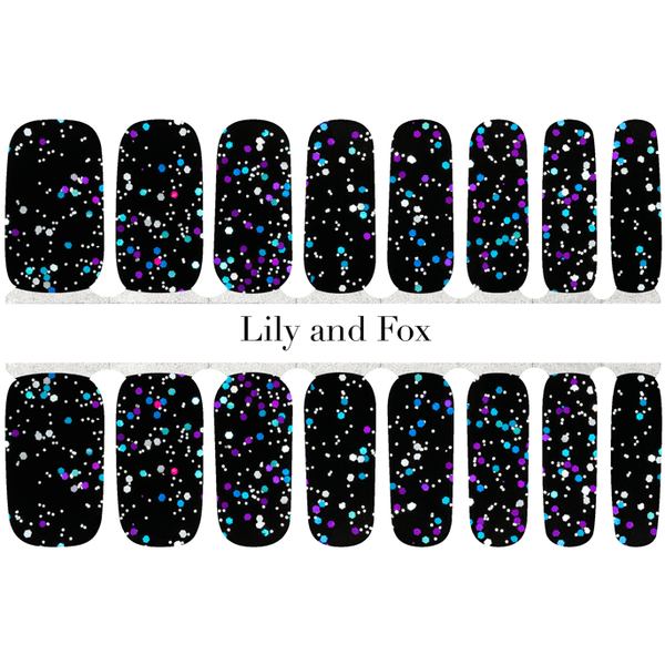 Lily And Fox - Nail Wrap - Starlight Disco 