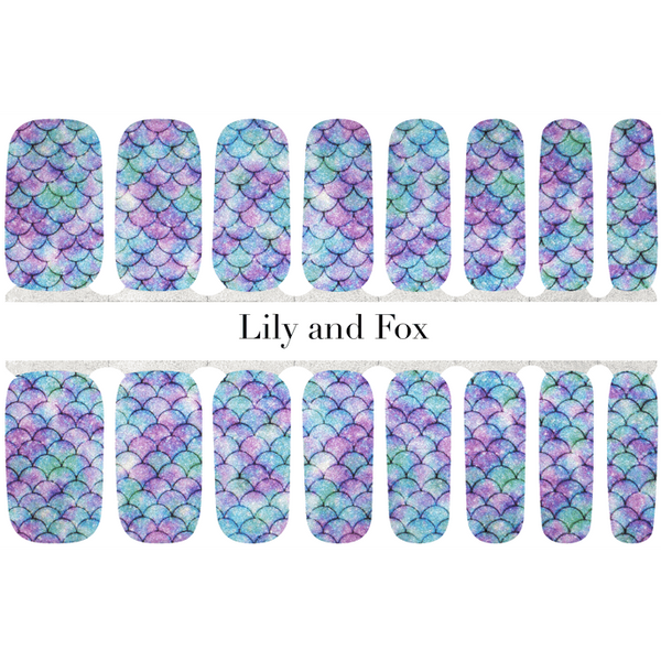 Lily and Fox - Nail Wrap - Mer-Maid For This