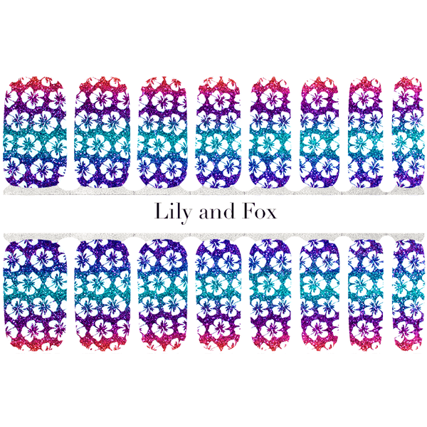 Lily And Fox - Nail Wrap - Lovely Lei