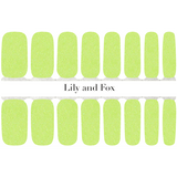 Lily and Fox - Nail Wrap - Apple Martini (Translucent)