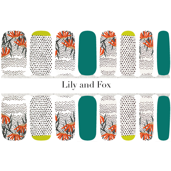 Lily and Fox - Nail Wrap - Outback Adventure