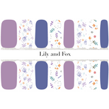 Lily And Fox - Nail Wrap - Periwinkle Playground