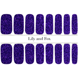 Lily And Fox - Nail Wrap - Purple Rain