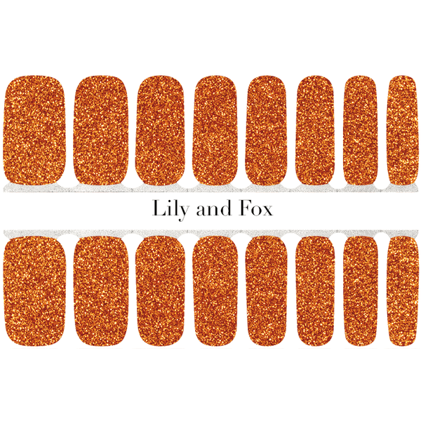 Lily and Fox - Nail Wrap - Burn, Baby Burn