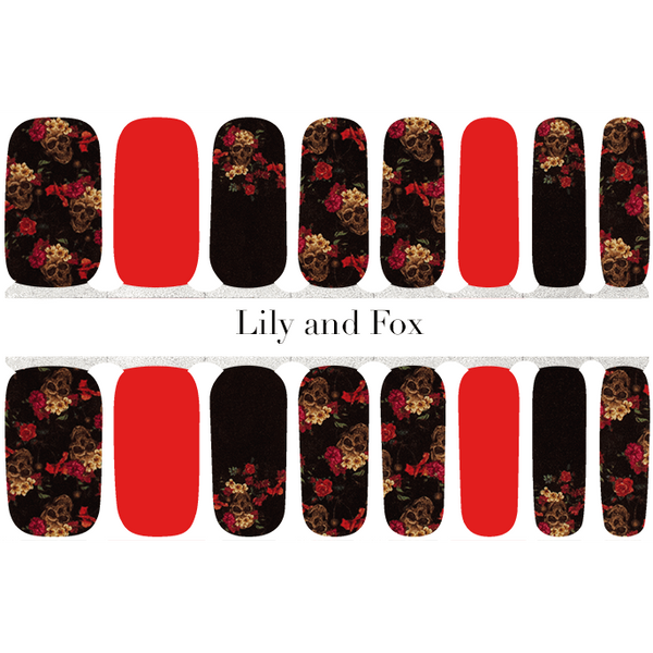 Lily And Fox - Nail Wrap - La Catrina