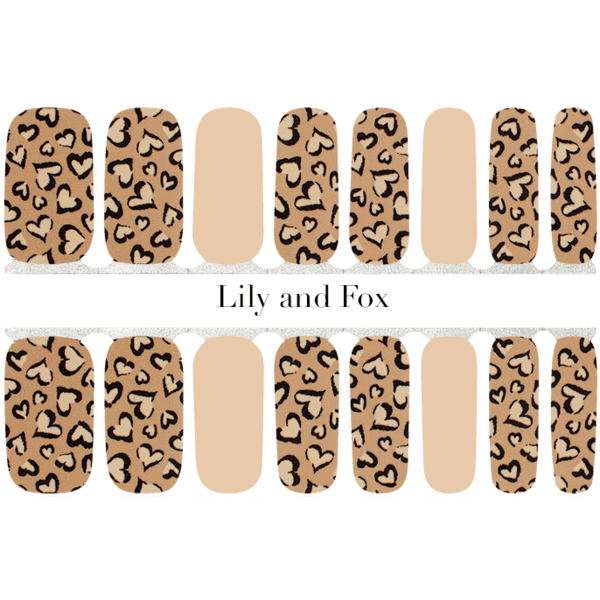 Lily and Fox - Nail Wrap - Love You Fur-Ever