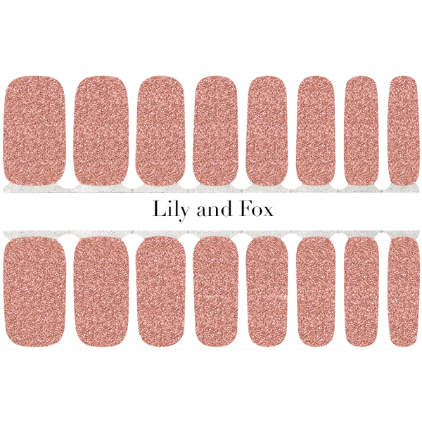Lily And Fox - Nail Wrap - Golden Sands