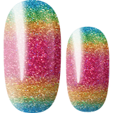 Lily And Fox - Nail Wrap - Rainbow Snow Cone