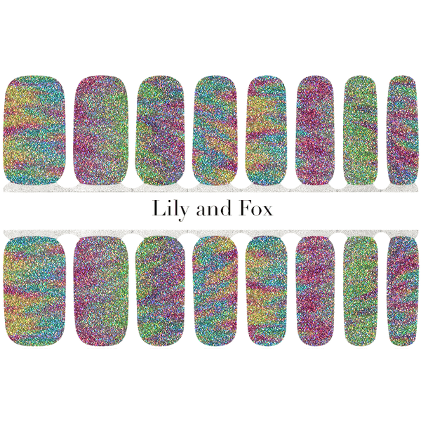 Lily And Fox - Nail Wrap - Good Vibrations