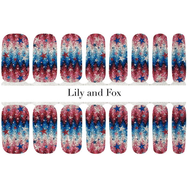 Lily And Fox - Nail Wrap - Baby, You're A Firework