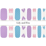 Lily and Fox - Nail Wrap - Cutie Patootie