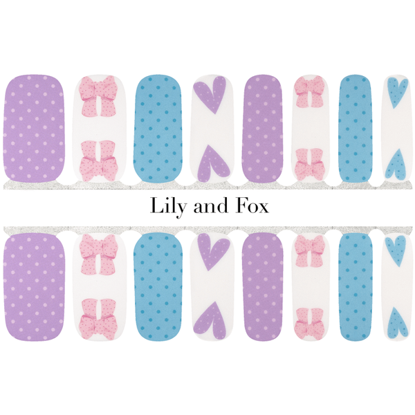 Lily and Fox - Nail Wrap - Cutie Patootie