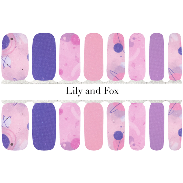 Lily and Fox - Nail Wrap - Little Planetarium