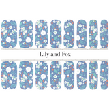 Lily And Fox - Nail Wrap - Butterfly Garden