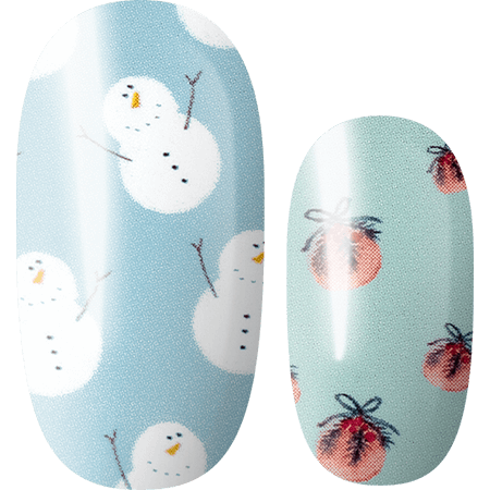 Lily And Fox - Nail Wrap - Snow Place Like Home