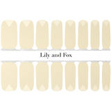 Lily and Fox - Nail Wrap - Oh So Vanilla
