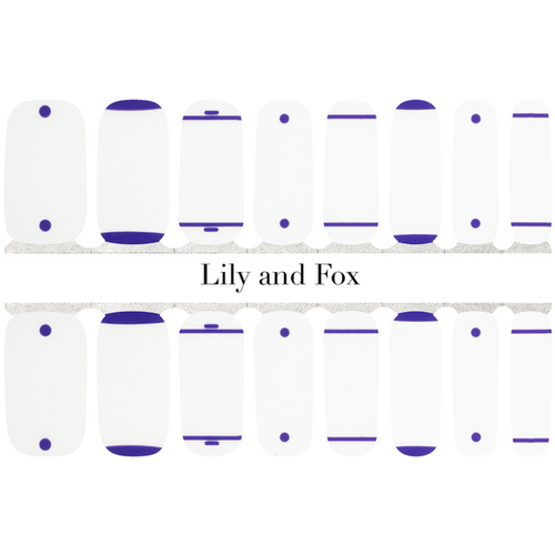 Lily And Fox - Nail Wrap - Come Sail With Me