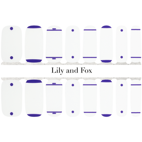 Lily And Fox - Nail Wrap - Come Sail With Me