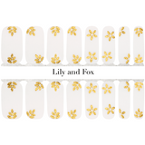 Lily and Fox - Nail Wrap - Champagne Roses (Transparent)