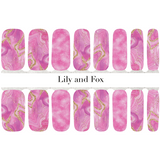 Lily And Fox - Nail Wrap - Bubblegum Princess