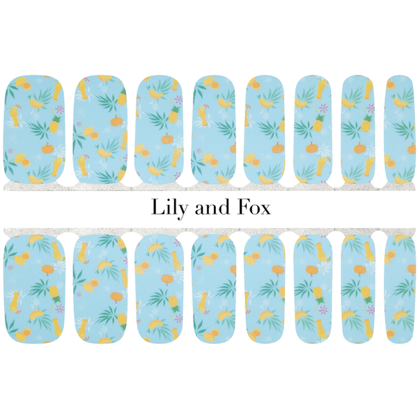 Lily And Fox - Nail Wrap - Tropic Like It’s Hot