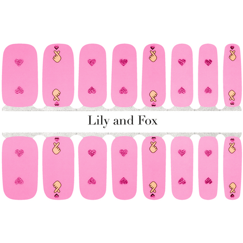Lily And Fox - Nail Wrap - Instant Crush