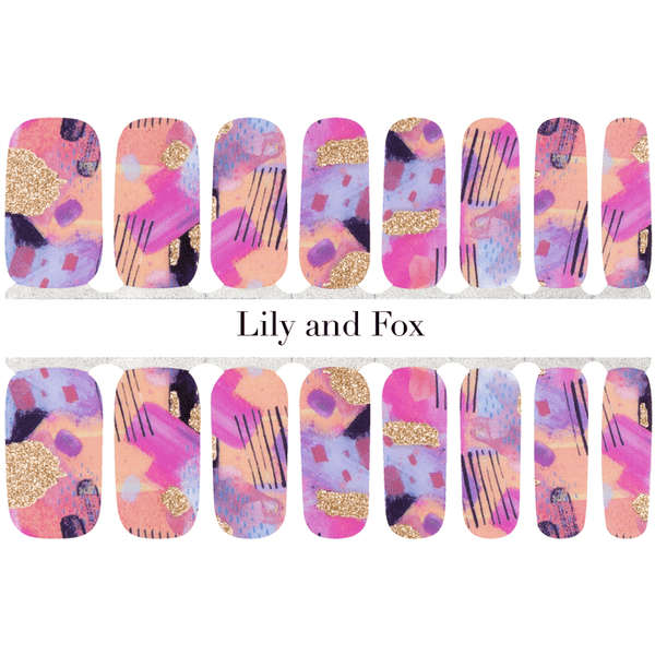 Lily And Fox - Nail Wrap - Paint Me Pretty