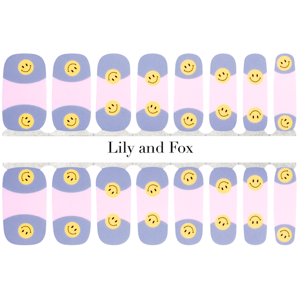 Lily And Fox - Nail Wrap - Smiling For You