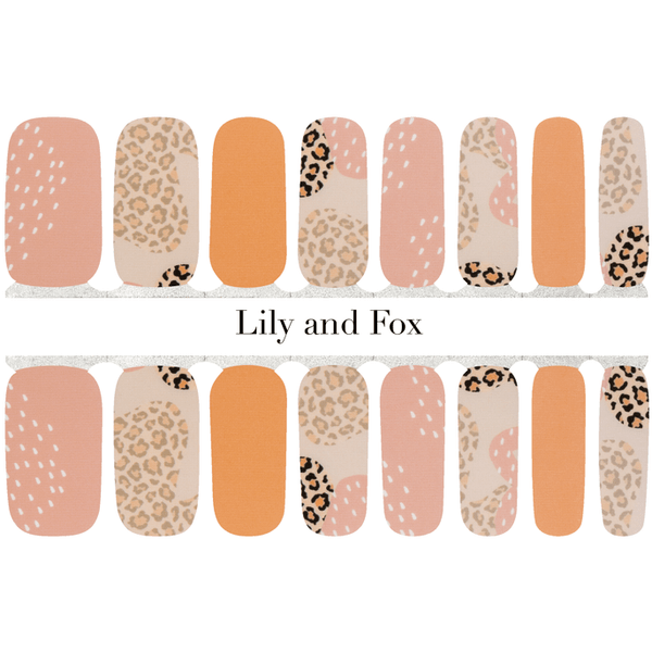 Lily and Fox - Nail Wrap - I've Been Spotted!