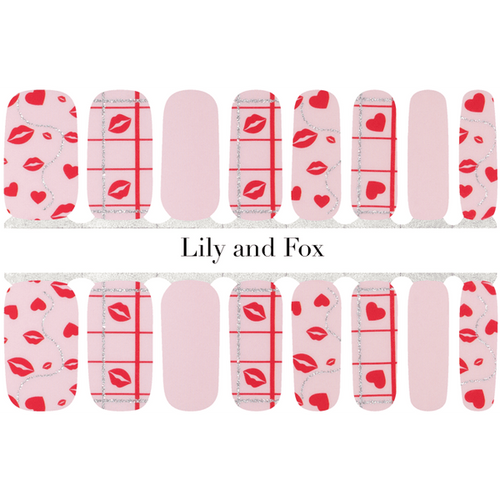 Lily And Fox - Nail Wrap - Kiss Me