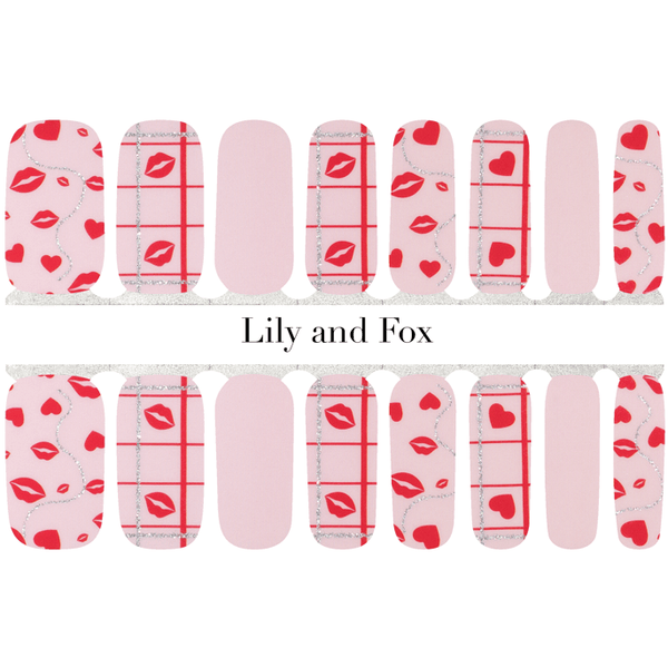 Lily And Fox - Nail Wrap - Kiss Me