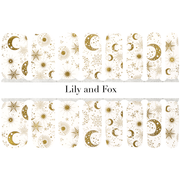 Lily and Fox - Nail Wrap - Celestial Being