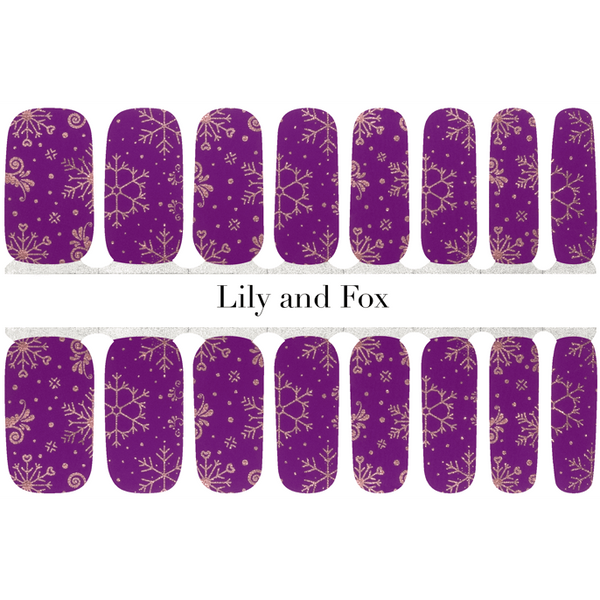 Lily And Fox - Nail Wrap - Sugar Plum Fairy