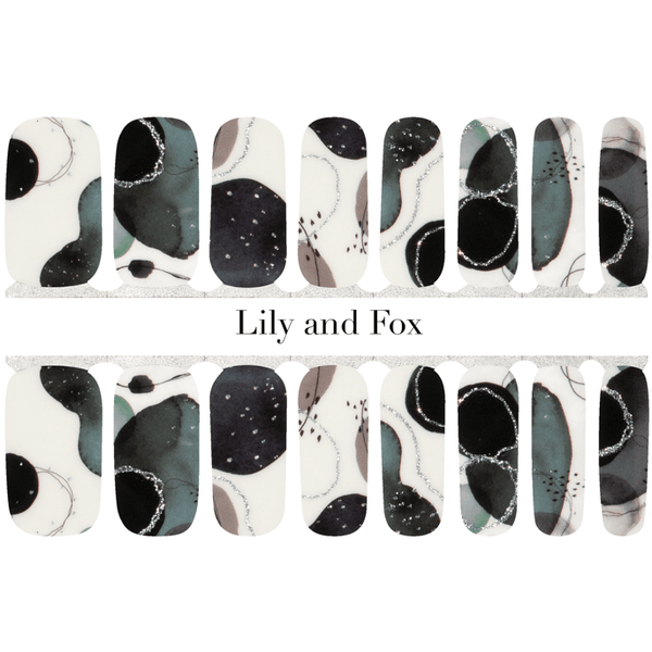 Lily And Fox - Nail Wrap - Abstract Nights