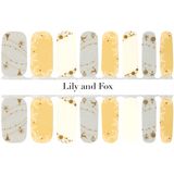 Lily And Fox - Nail Wrap - A Golden Christmas