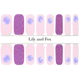 Lily and Fox - Nail Wrap - Tickled Pink Flamingo