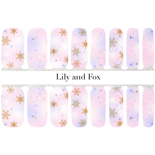 Lily And Fox - Nail Wrap - Christmas Fairytale