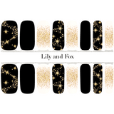 Lily and Fox - Nail Wrap - Galaxia (Gold)