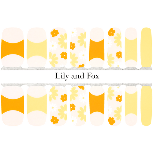 Lily and Fox - Nail Wrap - Sunny Days