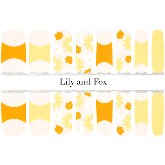 Lily and Fox - Nail Wrap - Sunny Days
