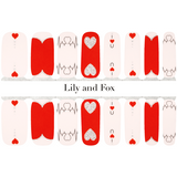 Lily And Fox - Nail Wrap - Candy Cane Lane