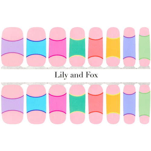 Lily and Fox - Nail Wrap - So Tipsy