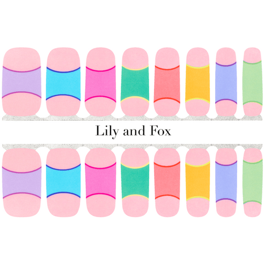 Lily and Fox - Nail Wrap - So Tipsy