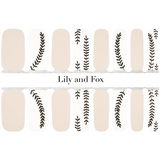 Lily and Fox - Nail Wrap - Peony Bouquet